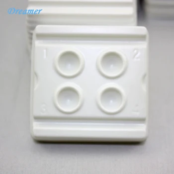 

100 PCS Bonding Composite Adhesive Trays Mixing Wells/Trays 4 Holes 2 Holes On Sale Dentist Equipment