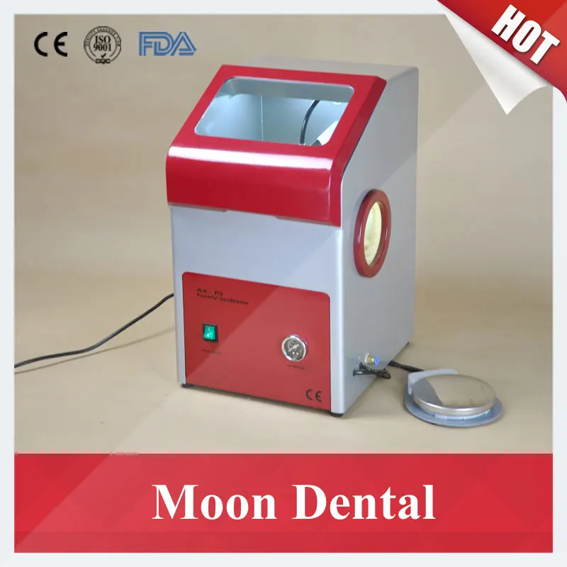 CE Approved Dental Lab Equipment AX P3 Recyclable Sandblaster Dental