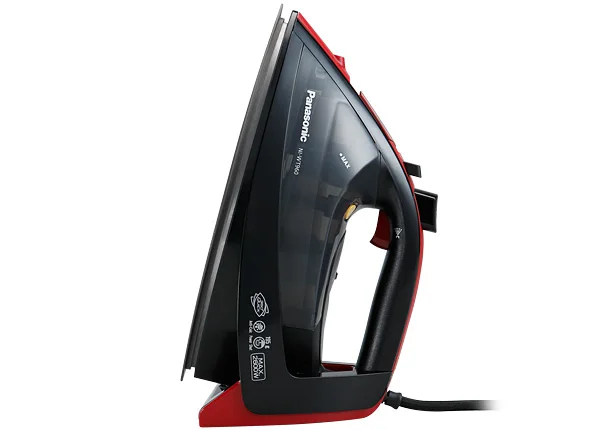 Panasonic NI-WT960RTW утюг с паром, функция парового удара(195 гр/мин), система защиты от накипи, функция самоочистки, система защиты от подтеков, функция вертикального отпаривания, парорегулятор 3 режима, шнур 2,5м