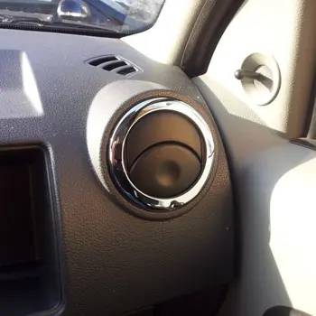 

Stainless chrome air vent trim frame for Renault Logan / Sandero 4 pcs/set From Russia