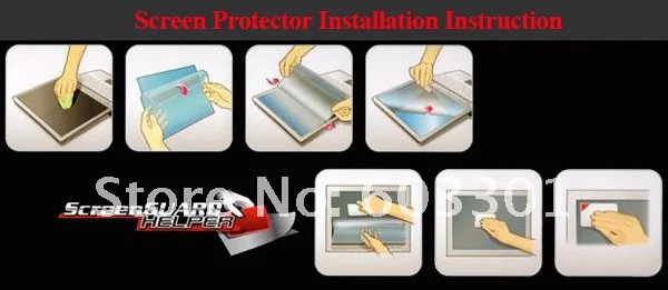 Retail packing screen protector for macbook 13.3