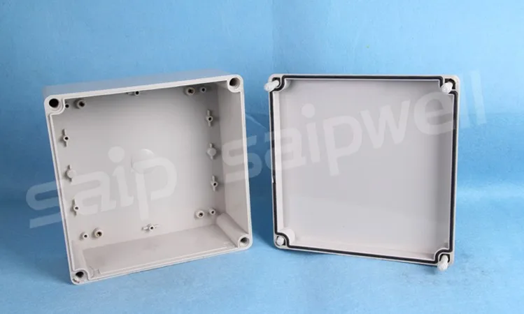 Saip IP66 Пластиковый корпус для электроники 200*200*95 DS-AG-S