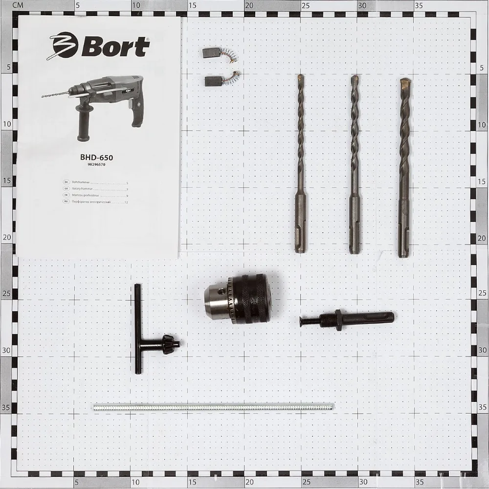 Перфоратор электрический Bort BHD-650(тип патрона SDS+, 7100 ударов в минуту