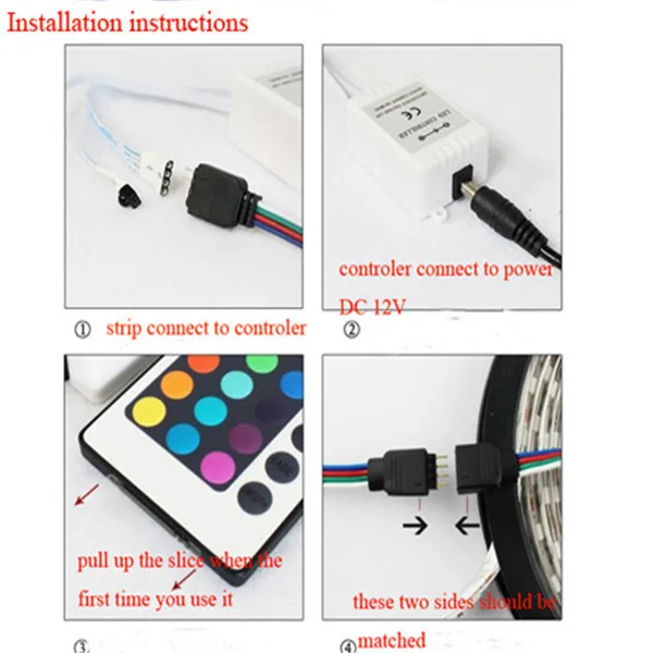 Один corlor Светодиодная лента 5050 SMD 30led/M 150LED гибкие Водонепроницаемый белый/красный/синий/зеленый/ желтый/теплый белый для украшения дома