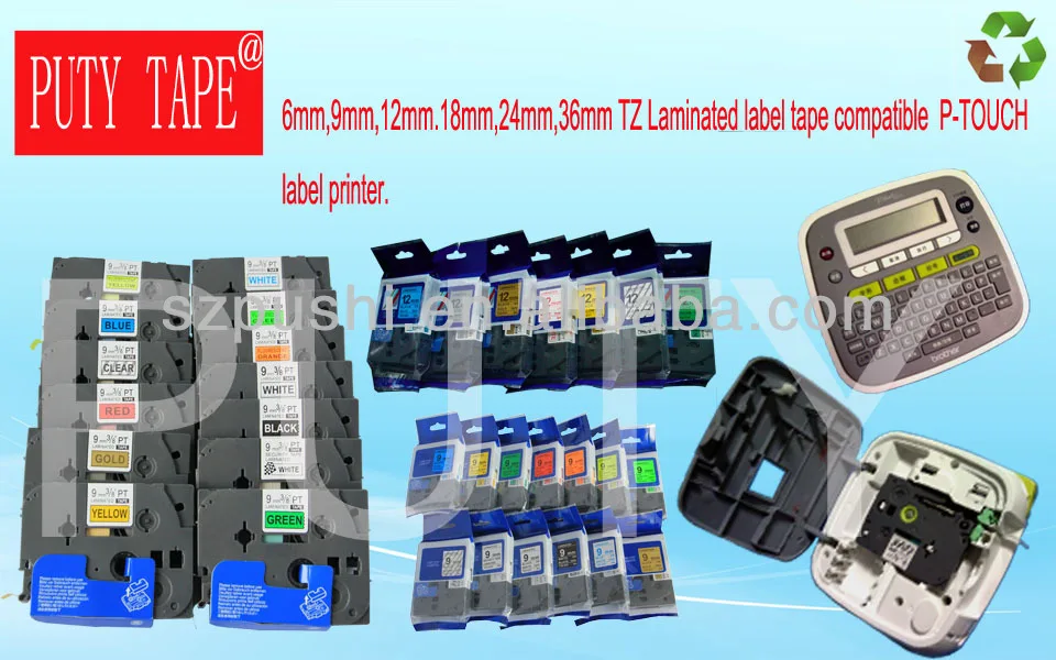 TZ2-231 TZe231 TZ231 используется для Ярлыки касания п совместимый Брат брендовые черные на белом лента для этикеток 12 мм* 8 м