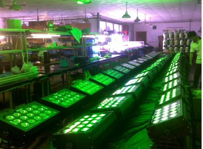 15*3 Вт LED DMX512 Шайба стены; AC110V-230V