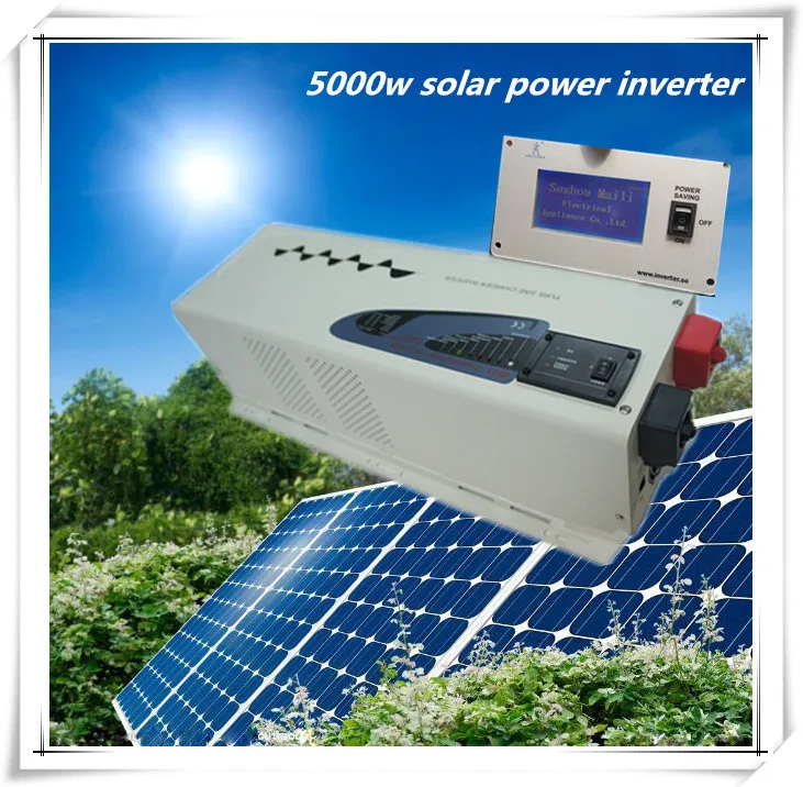 Бесплатная доставка, низкие частоты 5kw Вт dc48v к ac 220 v Чистая синусоида 5000 w инвертор насос с ЖК-дисплей пульта дистанционного управления