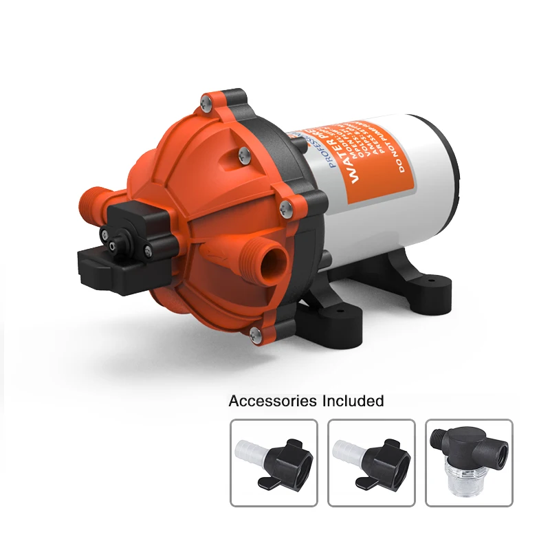 

SEAFLO High Quality 12v Self Priming Waterpump 5.0 GPM 60PSI Electric Pump 12v Marine Boating Accessories