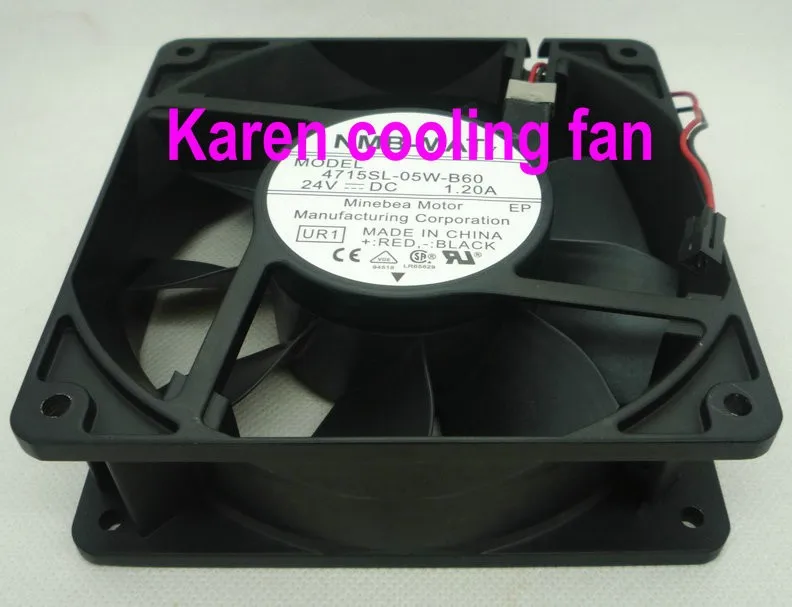НМБ 12 см 4715SL-05W-B60 12038 24V 1.2A Вентилятор охлаждения