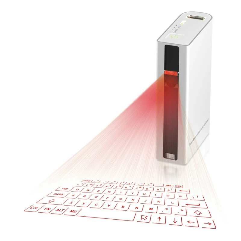 Cheap Latest Bluetooth Virtual Laser projection keyboard 5200mAh Power
