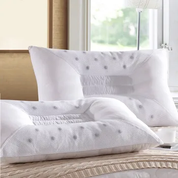 

Magnetic Stone pillows white cotton neck pillow pillow massager almohada therapy neck healthcare for sleeping polyester filling