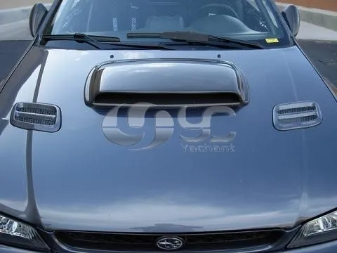 STI стиль карбоновый капюшон Совок подходит для 1998-2000 Subaru Impreza WRX 6th GC8