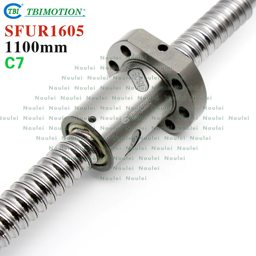 Tbi Sfu 1605 Ball Screw Price, Cnc Ballscrew 1605 1100mm+ball Screw Nut