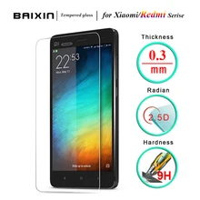 Top Quality 2.5D Tempered Glass For Xiaomi Redmi Note 4 3 3s Pro Screen Protector Mi5 Mi4c Mi4i Mi4s Mi 5 4i 4c Cover Glass Film