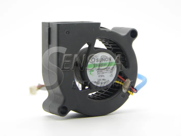 SUNON вентилятор GB1205PKV4-AY 12V 1,3 Вт штепсельная вилка вентилятор 50x50x20 мм 3 провода