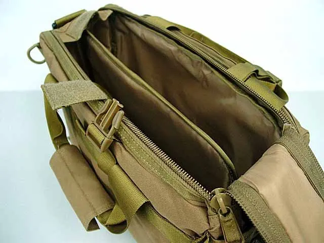 Страйкбол тактическая сумка кейс для пистолета Coyote коричневый BK оливковый Драб