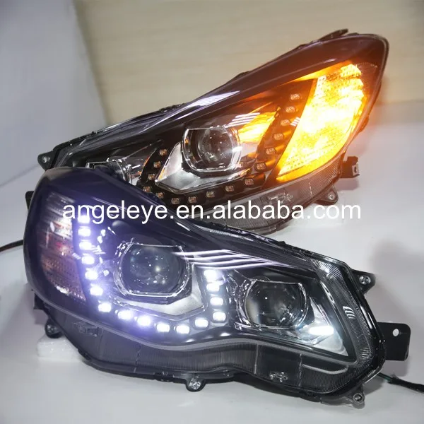2012- год для Subaru XV WRX LED головной свет с объектив проектора PW