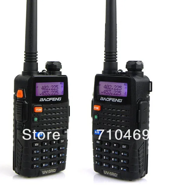 DHL+ новинка 5 Вт Baofeng UV-5RC UHF+ VHF dtfm VOX 2-way любительский радиоприемник двухдиапазонный WalkieTalkie interphone uv5rc