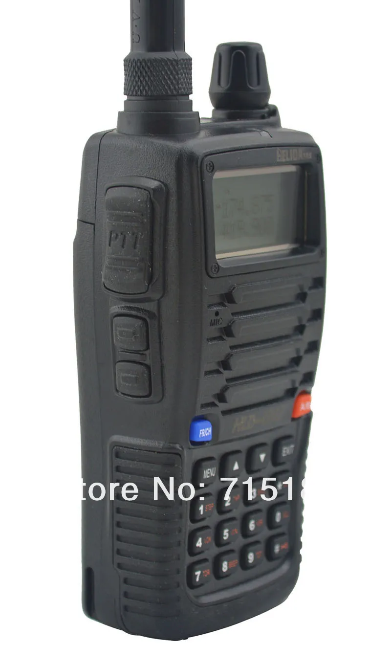 HELIDA HLD-UV2 136-174 МГц и UHF400-480MHz двухдиапазонный 5 Вт/3 Вт 128CH FM 65-108 МГц Портативный двухсторонний радио