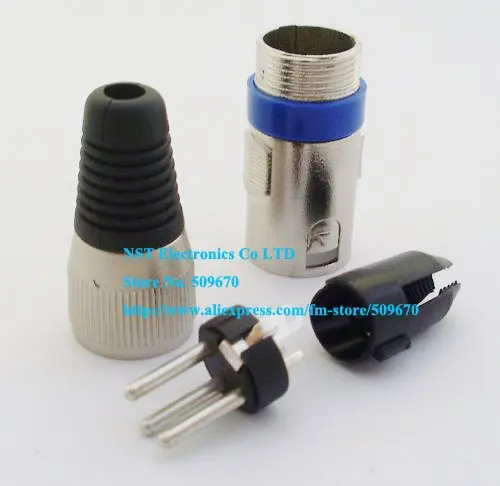 Microphine 3 Pin Plug Speaker XLR Connector -2.jpg