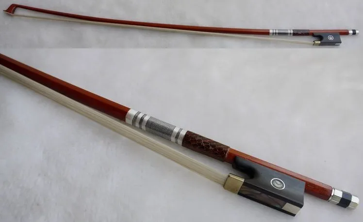 Professional Red Rosewood violin bow with best mongolia horse tail--3