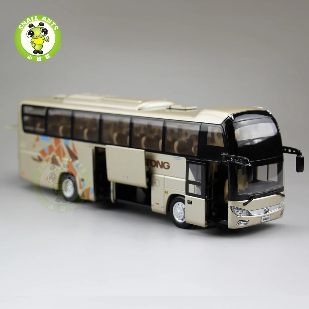 1/42 масштабная модель автобуса Китай YuTong автобус ZK6118H литая металлическая модель автомобиля автобус игрушки подарки