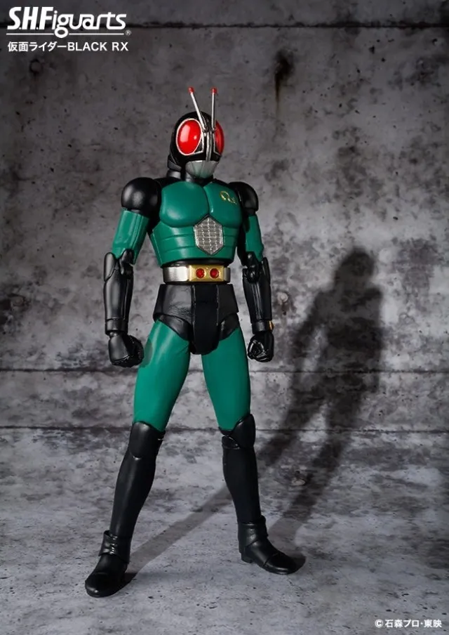 Оригинальная фигурка BANDAI Tamashii нация S. H. Figuarts(СВЧ)-черная RX от "в масках Rider BLACK RX"