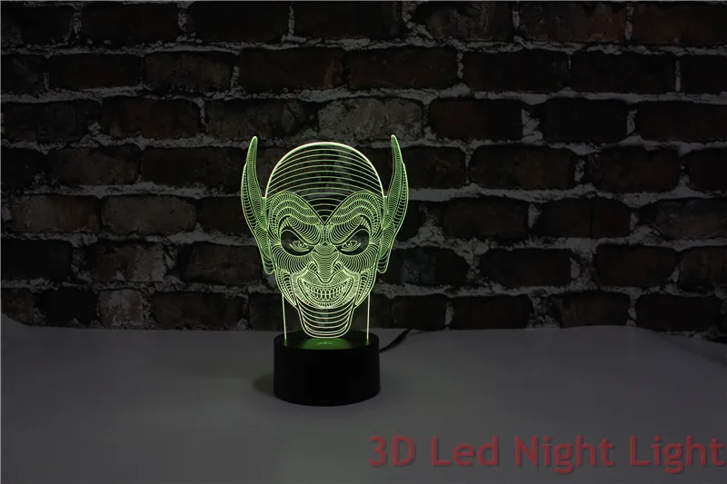 Подарка партии 3D мультфильм Форма светодиодный свет ночи 220 В с сертификатом ce и ul yjm-2893