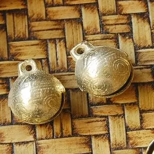 Nbb340 Непал латунь колокола 5 #, dia.20mm, 50 шт много, дракон windbells, лучшее предложение золотые металлические бусины