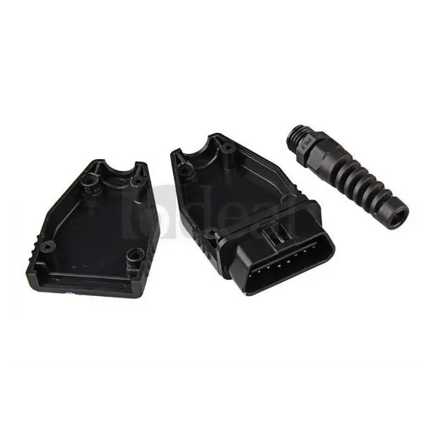 OBD2 OBDII OBD II 16 контактный разъем адаптер