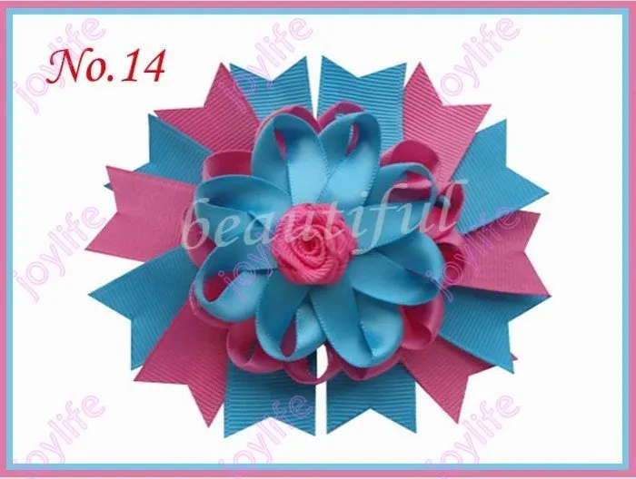 Новые 500 шт 4,5 Роман Махаон гнездо волосы луки rose Изысканная заколка для волос бант для волос для девочек