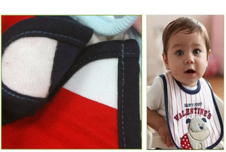 H Baby Bib Фартук 3 слоя Водонепроницаемый Нагрудник махровый новорожденных отрыжка ткань слюны Полотенца Babador банданы шарф