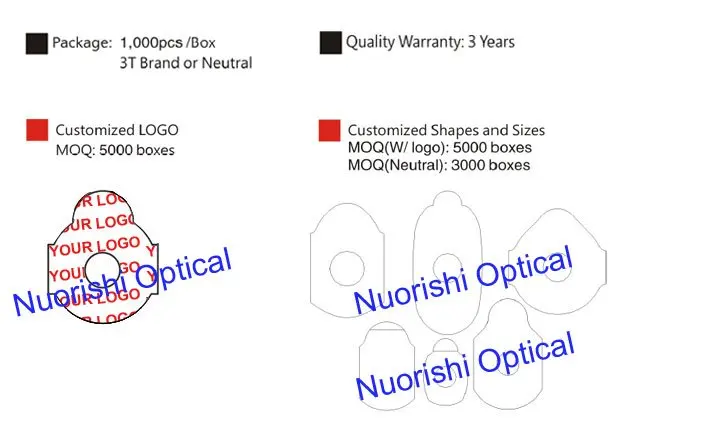 1000pcs/roll  good quality  blocking pads  A23S=18mm     ' lowest shipping costs ! '