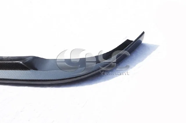 Углеродное волокно AKM Стиль передней губы подходит для 2008-2010 Mercedes Benz W204 C63 AMG