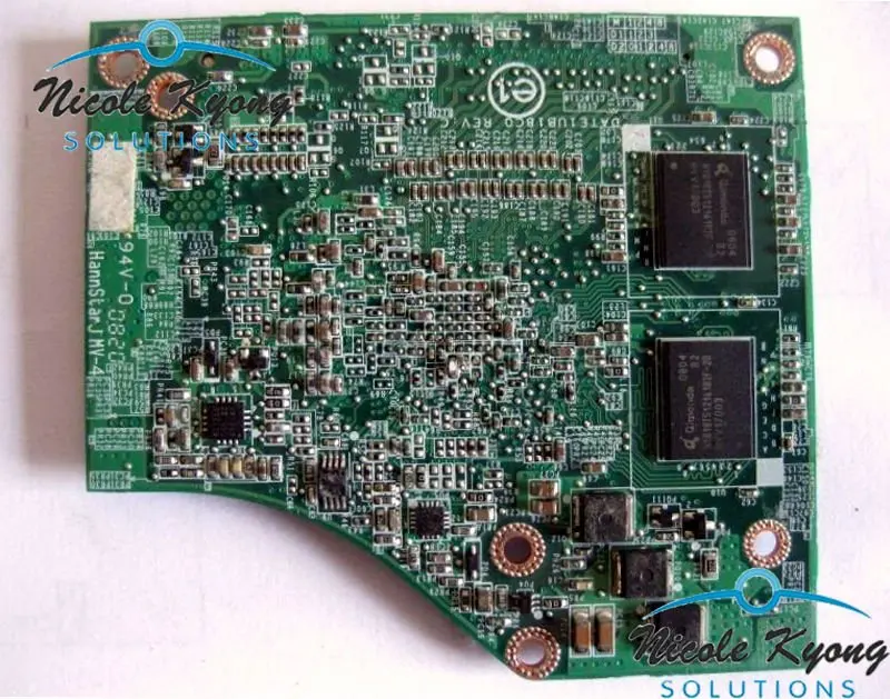 M300 M800 ATI VGA card bottom