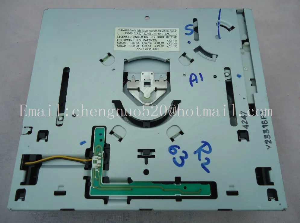 Matsushita E2688 механизм CD погрузчик для VW автомобильный радиоприемник звуковая система сделано в Мехико
