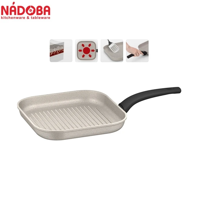Grill pan with non-stick coating 26 x cm NADOBA series MARMIA | Дом и сад