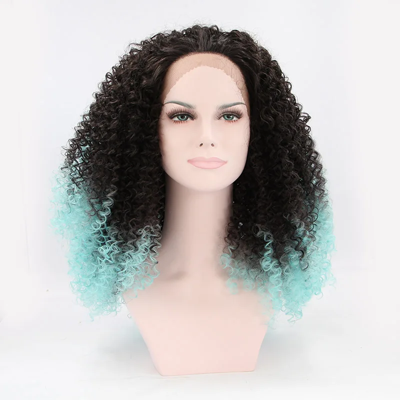 Stylish New Sexy Women Girls Fashion Style Long Curly Hair Synthetic Wigs Lace Front |