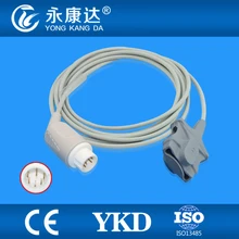 Adulto Ponta Macia sensor de spo2 para Mindray T5/T8 (módulo Masimo), 7 pinos