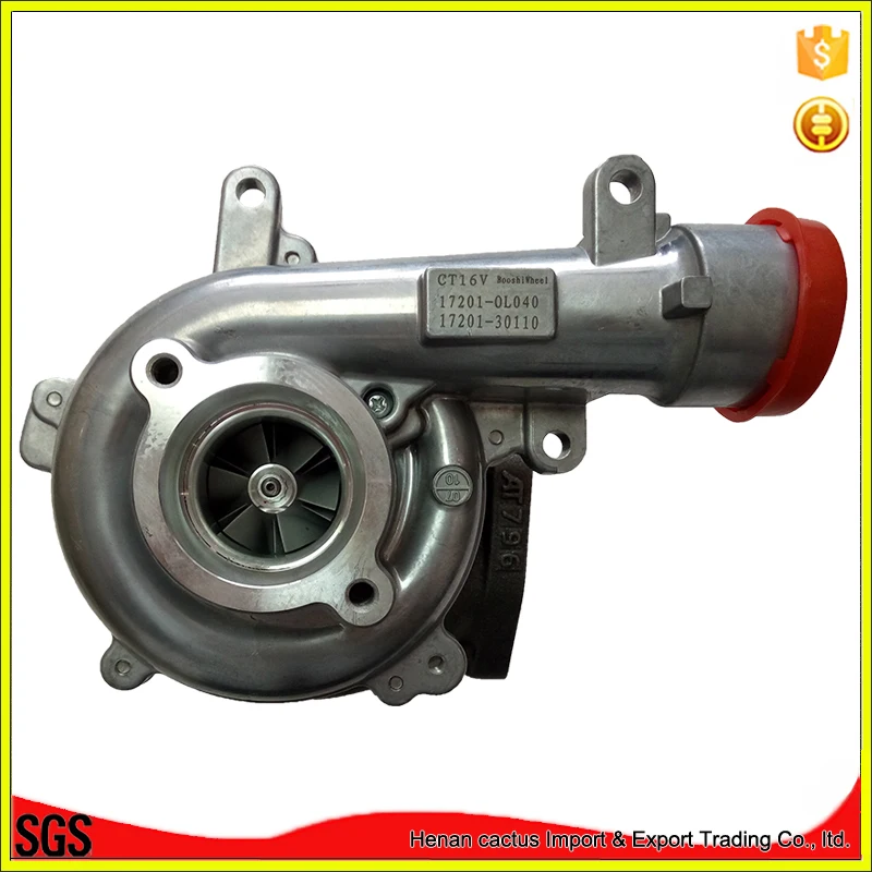 1kd Engine Turbo Parts Electric Turbocharger Kits Ct16v 172010l040