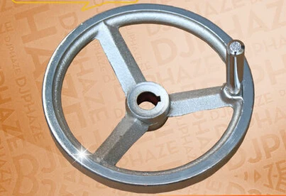 

Cast iron handwheel chrome plating handwheel woodworking machinery keyway handwheel handle handwheel