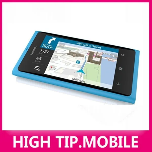 Nokia Lumia 800 Unlocked Original Phone 3G Smartphone 8MP Camera Windows Mobile Phone Free shipping Refurbished second hand iphone