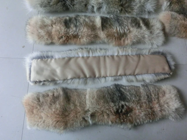 Заводская цена новый продукт Койот меховая кожа для воротника|fur skin|coyote skinskin fur |