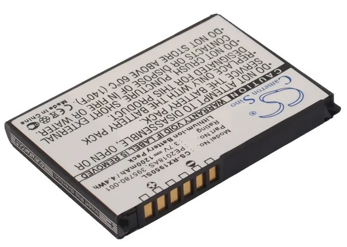 Cameron Sino PDA/Pocket подходит для ПК Compaq iPAQ RX1900, RX1950, RX1955 батарея 1200 мАч Новинка