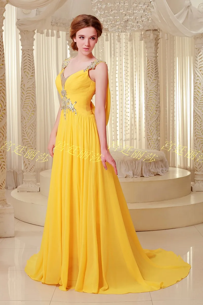 Роскошные Украшенные стразами vestido Формальные невесты шифон Длинные вечерние Выпускной Выходные туфли на выпускной