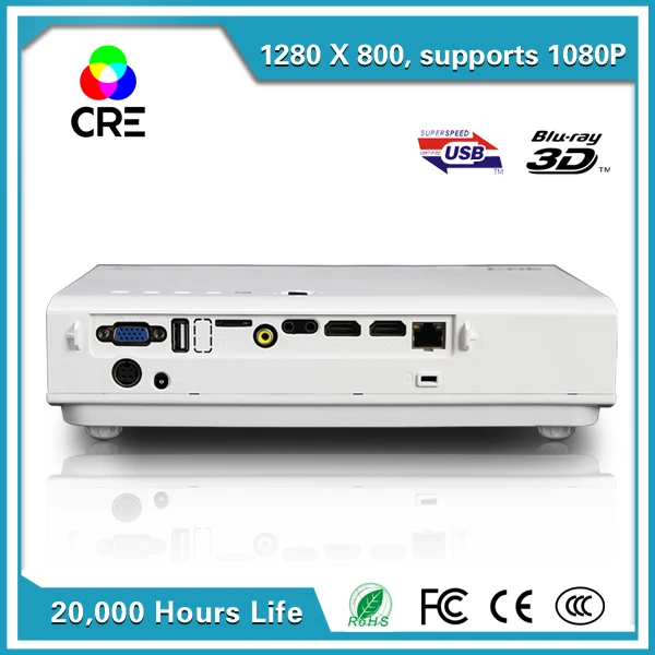 

2016 Popular colorful cheap mini projector/3d mapping projector/mobile phone projector android