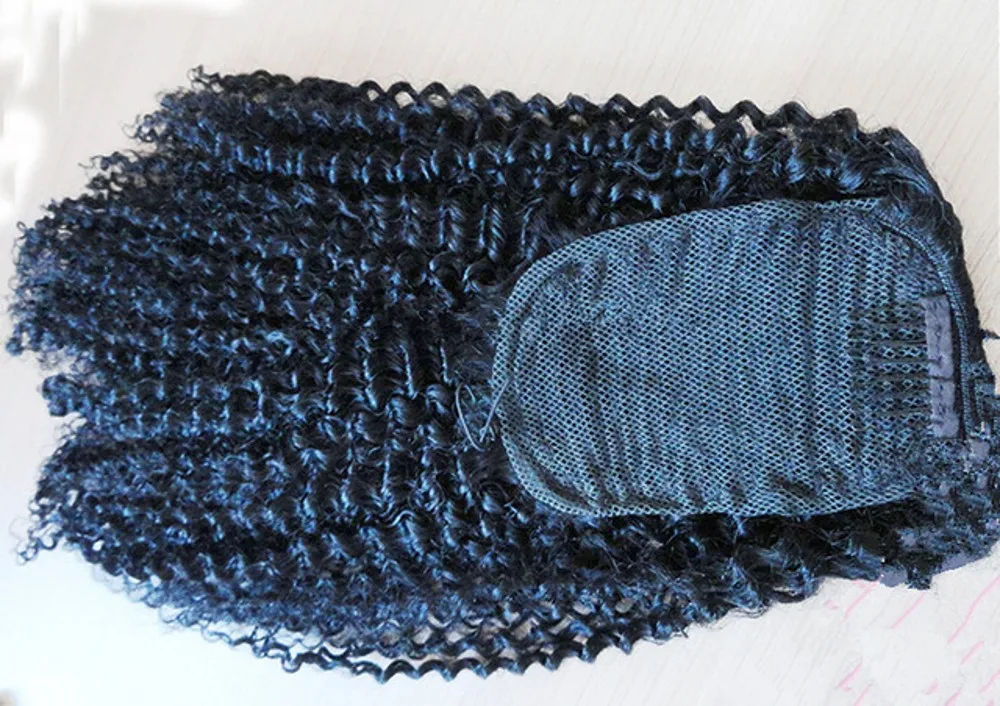 Афро американских клип в странный вьющиеся хвост для чернокожих женщин