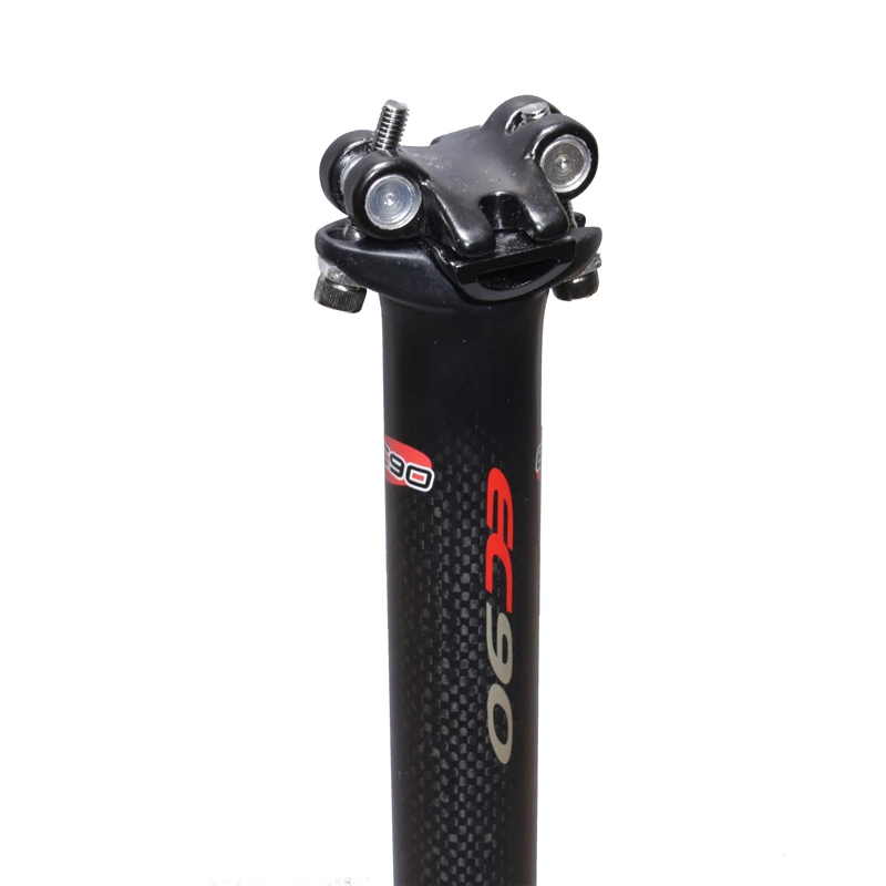 EC90 велосипедная дорожка труба из углеродистого волокна 3k полностью из углеродного волокна, Велосипедное Сиденье, для горного велосипеда пост части велосипеда Велосипедное Сиденье 27,2/ламповый усилитель/30,9/31,6*350/400 мм