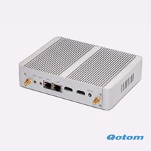 Qotom-m150s самый дешевый N3150 четырехъядерных процессоров linux ubuntu компьютер в китае OEM X86 мини-пк