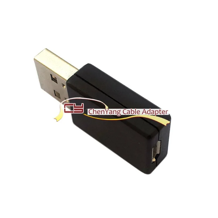 CYSM USB 2,0 Тип штекер к Micro USB B Тип 5pin гнездовой разъем адаптер конвертер Черный